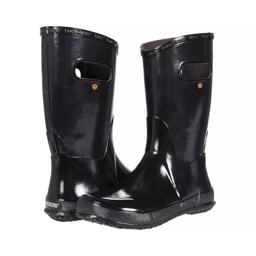NEW BOGS Toddler/Kids Rainboot Solid Boot Black Toddler Size 10